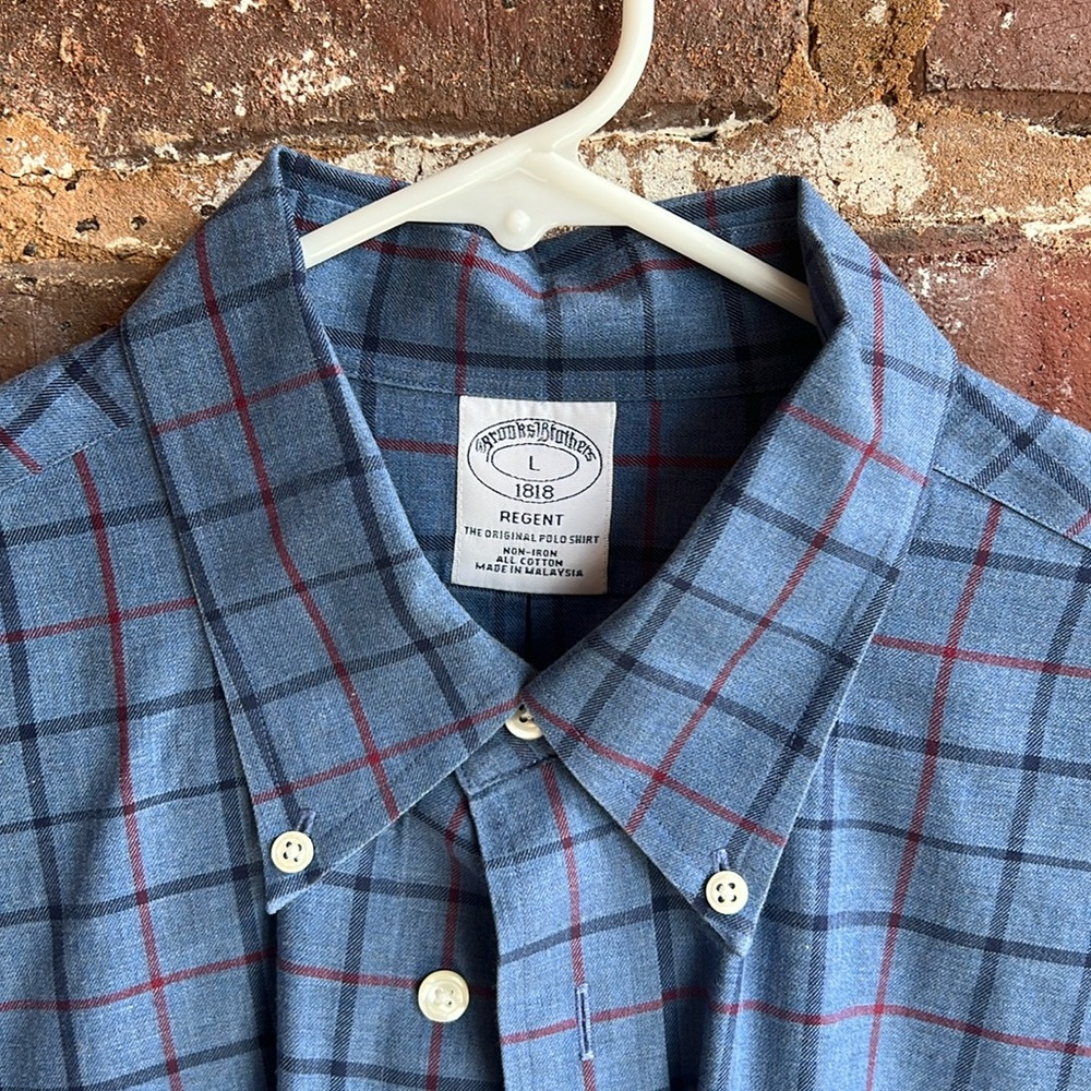 Brooks Brothers Regent fit dry cleaned button down